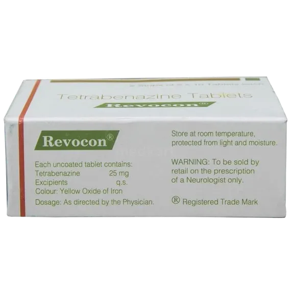 revocon 25mg tablet 10's